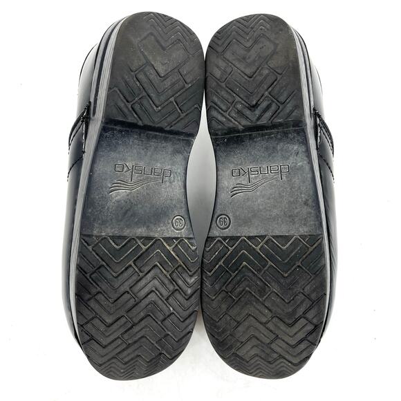 Dansko Women's 8.5/39 Black Professional Clogs Round Toe - Picture 7 of 7